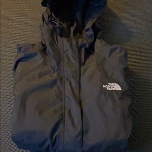 Small, North Face rain jacket